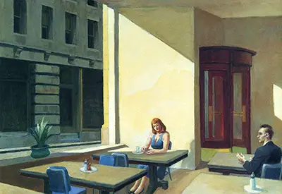 Sunlight in Cafeteria Edward Hopper